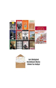 Orhan Pamuk 13 Kitap Set + Okuma Sticker'ları Orhan Pamuk 13 Kitap Set + Okuma Sticker'ları