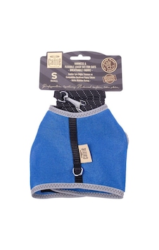 Cattie Havalı Dokuma Kedi Göğüs & Gezdirme Takımı Royalmavi Small 1x20-30 Cm Cattie Havalı Dokuma Kedi Göğüs & Gezdirme Takımı Royalmavi Small 1x20-30 Cm