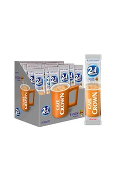 Cafe Crown 2'si 1 Arada Şekersiz Fındıklı Kahve 48 x 11 G Cafe Crown 2'si 1 Arada Şekersiz Fındıklı Kahve 48 x 11 G