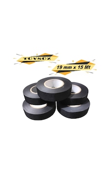 Tüysüz Bez Bant Elektrik Kablo Bandı 19 Mm X 15 Metre 5 Adet Diğer Tüysüz Bez Bant Elektrik Kablo Bandı 19 Mm X 15 Metre 5 Adet Diğer