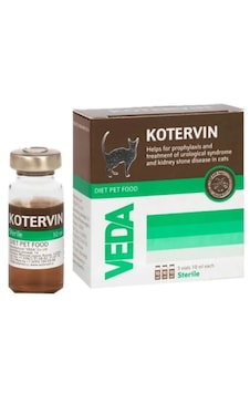 Veda Kotervin 3x10 Ml Tam Kür Paketi Kedi & Köpek İçin İdrar Yolu Taşı Eritici Bitkisel Solüsyon Veda Kotervin 3x10 Ml Tam Kür Paketi Kedi & Köpek İçin İdrar Yolu Taşı Eritici Bitkisel Solüsyon