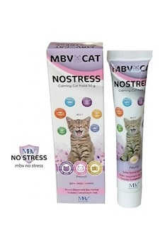 Mbv No-stress Pasta 50 G Kedi Sakinleştirici & Tüy Yumağı Önleyici L-triptofan & Bitkisel Sakinlik Mbv No-stress Pasta 50 G Kedi Sakinleştirici & Tüy Yumağı Önleyici L-triptofan & Bitkisel Sakinlik