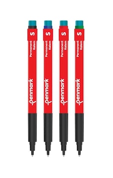 Penmark Asetat Kalemi S Multi Purpose Japon Uç Kırmızı Penmark Asetat Kalemi S Multi Purpose Japon Uç Kırmızı