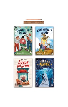 Timaş İlk Gençlik Mükemmeller Kulübü - Başarısızlar Kulübü - Büyük Dostum - Süper Başkan Set 4 Kitap Timaş İlk Gençlik Mükemmeller Kulübü - Başarısızlar Kulübü - Büyük Dostum - Süper Başkan Set 4 Kitap