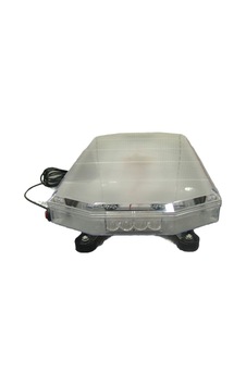 Ledli Oval İkaz Lambası Mavi-Kırmızı 40 Led 12V Laık100