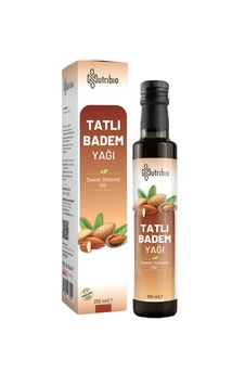 Nutribio Tatlı Badem Yağı Soğuk Sıkım 250ml 250 ML Nutribio Tatlı Badem Yağı Soğuk Sıkım 250ml 250 ML