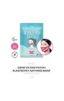 Çene Ve Gıdı Toparlayıcı Bant Sıkılaştırıcı Patch V Solution Patch 1 Adet Çene Ve Gıdı Toparlayıcı Bant Sıkılaştırıcı Patch V Solution Patch 1 Adet