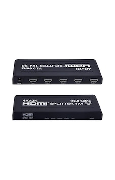 Lunatic 8056 4 Port Çoklayıcı 1x4 Hdmı 2.0 Splitter 4k 60hz 1 Giriş 4 Çıkış 4 Port Uhd Yüksek Hızlı Sinyal Dağıtıcı Monitör Projektör İçin 3d Hdcp Desteği Lunatic 8056 4 Port Çoklayıcı 1x4 Hdmı 2.0 Splitter 4k 60hz 1 Giriş 4 Çıkış 4 Port Uhd Yüksek Hızlı Sinyal Dağıtıcı Monitör Projektör İçin 3d Hdcp Desteği