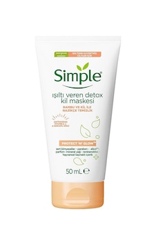 Simple Protect & Glow Işıltı Veren Kil Maskesi 50 ML Simple Protect & Glow Işıltı Veren Kil Maskesi 50 ML