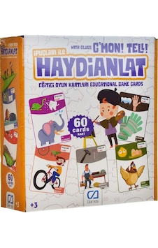Games Haydi Anlat Eğitici Oyun Kartları 60 Kart 5080 Games Haydi Anlat Eğitici Oyun Kartları 60 Kart 5080