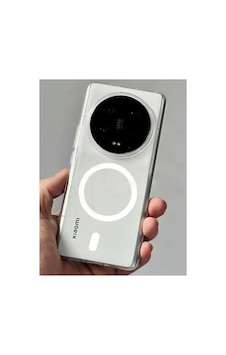 Xiaomi Mi 13 Ultra Kılıf Sararmaz Kamera Korumalı Magsafe Mika Hafif Sert Parlak Şeffaf Kapak Renksiz