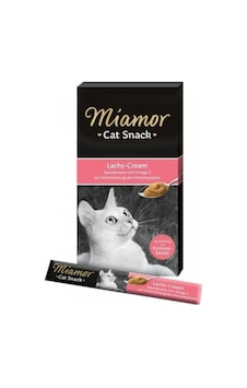 Miamor Cat Snack Cream Somonlu Kedi Ödülü 3'lü 6 x 15 G Miamor Cat Snack Cream Somonlu Kedi Ödülü 3'lü 6 x 15 G