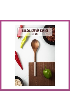 Gees Global Akasya Servis Kaşığı & Sunum Kaşığı Gbzs