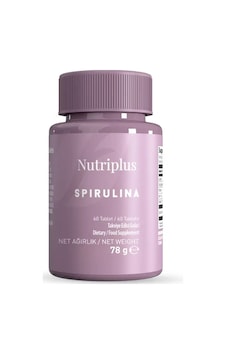 Nutriplus Spirulina 60 Tablet Nutriplus Spirulina 60 Tablet