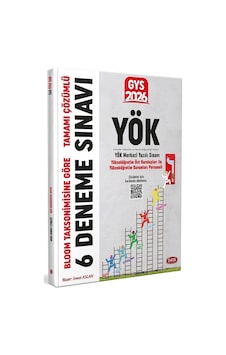 Data 2026 Gys Yök Yükseköğretim Kurumları Personeli 6 Deneme Çözümlü Görevde Yükselme Data Yayınları Data 2026 Gys Yök Yükseköğretim Kurumları Personeli 6 Deneme Çözümlü Görevde Yükselme Data Yayınları