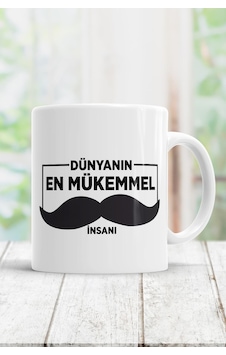 Dünyanın En Mükemmel Insanı Kupa Bardak Beyaz Dünyanın En Mükemmel Insanı Kupa Bardak Beyaz