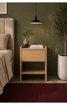 Home Keto Tek Çekmeceli Komodin 38x52x40 Cm Modern Tasarım Bej - 914411036 Bej Home Keto Tek Çekmeceli Komodin 38x52x40 Cm Modern Tasarım Bej - 914411036 Bej
