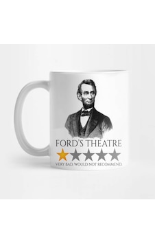 Abraham Lincoln Kupa Bardak Çok Renkli