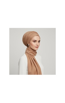 Ela Şal Şal Açık Gül Kurusu