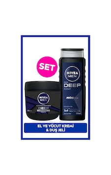 Men Erkek Damat Çeyiz Seti Deep Dimension Duş Jeli 500ml Ve Nemlendirici El Vücut Bakım Kremi 400ml Men Erkek Damat Çeyiz Seti Deep Dimension Duş Jeli 500ml Ve Nemlendirici El Vücut Bakım Kremi 400ml