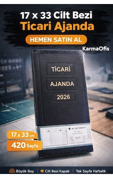 Ticari Ajanda 17x33 Cilt Bezi Büyük Boy Kasa Ajandası 420 Sayfa Siyah Ticari Ajanda 17x33 Cilt Bezi Büyük Boy Kasa Ajandası 420 Sayfa Siyah