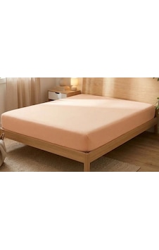 Newsheet %100 Pamuklu Terletmeyen Ve Kaymayan Lastikli Çift Kişilik Penye Çarşaf 160x200 Cm - Somon Newsheet %100 Pamuklu Terletmeyen Ve Kaymayan Lastikli Çift Kişilik Penye Çarşaf 160x200 Cm - Somon