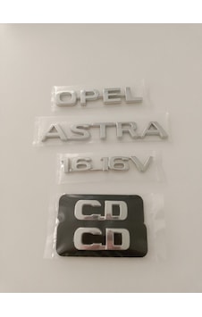 Opel Astra 1.6 16v Yazı Cd Kapı Yazısı Astra G Yazı 4lü Set Krom Nikelaj Kaplama Opel Astra 1.6 16v Yazı Cd Kapı Yazısı Astra G Yazı 4lü Set Krom Nikelaj Kaplama