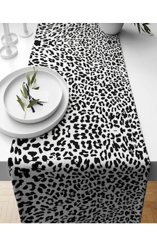 Leopar Desenli Runner 40 X 140 Renkli