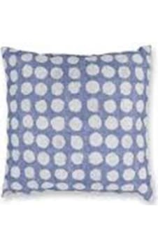 Mia Kırlent Yastık 45x45cm Yst0385 Mavi Beyaz Puantiyeli Mia Kırlent Yastık 45x45cm Yst0385 Mavi Beyaz Puantiyeli