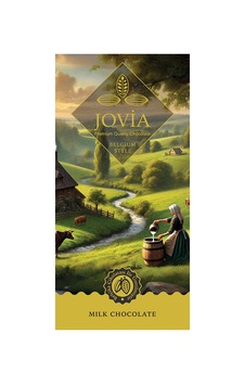 5 Adet Jovia Belgium Style Sütlü Çikolata 80 G