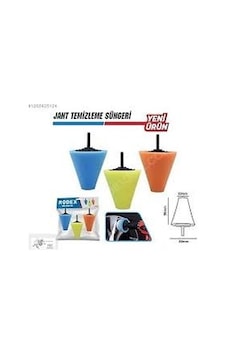 Rzp072c Rodex Konik Sünger Metal Parlatma Seti 3pcs/set 80 Rzp072c Rodex Konik Sünger Metal Parlatma Seti 3pcs/set 80