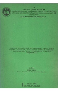 Marmara Bölgesindeki Ayçiçeklerinde Zarar Veren Kuşlar Tanımları Yayılışları Ekonomik Önemleri Önemlilerinin Kısa Biyolojileri Üzerinde Araştırmalar Marmara Bölgesindeki Ayçiçeklerinde Zarar Veren Kuşlar Tanımları Yayılışları Ekonomik Önemleri Önemlilerinin Kısa Biyolojileri Üzerinde Araştırmalar