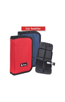 Okapi Okp-123r Kalem Çantası Düz Renk Çok Renkli Okapi Okp-123r Kalem Çantası Düz Renk Çok Renkli