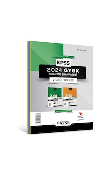 KPSS Genel Yetenek Genel Kültür Deneme Sınavı Seti 2 Fasikül 6 Deneme -  Marka Yayınları