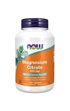 Now Magnesium Citrate 100 Tablet Now Magnesium Citrate 100 Tablet
