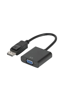 POWERMASTER PM-16261 DISPLAY PORT ERKEK TO VGA DİŞİ 10 CM ÇEVİRİCİ KABLO POWERMASTER PM-16261 DISPLAY PORT ERKEK TO VGA DİŞİ 10 CM ÇEVİRİCİ KABLO