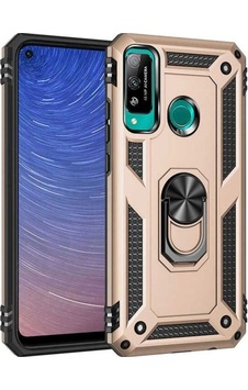 Huawei P40 Lite E Kılıf Zore Vega Kapak Gold Huawei P40 Lite E Kılıf Zore Vega Kapak Gold