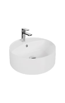 Creavit Nc046 Nice Tezgah Üzeri Lavabo Ø45 CM Creavit Nc046 Nice Tezgah Üzeri Lavabo Ø45 CM