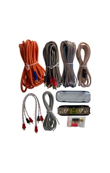 Ben Audio 8GA Amfi Profesyonel Set Kablo 2 Adet