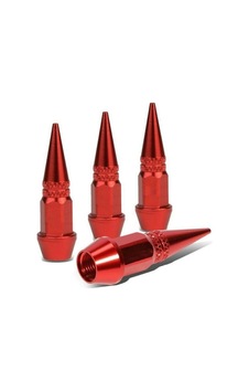 Alüminyum Sivri Sibop Kapağı Kırmızı 4& 39lü 45mm Alüminyum Sivri Sibop Kapağı Kırmızı 4& 39lü 45mm