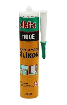 Akfix Sa-142 1100e Beyaz Genel Amaçlı Silikon 280g- 24'li Paket Akfix Sa-142 1100e Beyaz Genel Amaçlı Silikon 280g- 24'li Paket