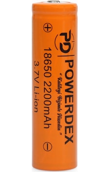 Powerdex 18650 3.7v 2200 Mah Li-ion Şarjlı Pil Powerdex 18650 3.7v 2200 Mah Li-ion Şarjlı Pil