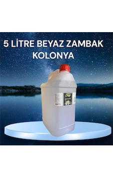 5 Litre Beyaz Zambak Kolonyası 5 Litre Beyaz Zambak Kolonyası