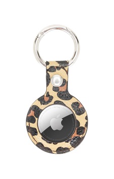 Apple Airtag Uyumlu Deri Anahtarlık, Leo Ne Kahve Altın Apple Airtag Uyumlu Deri Anahtarlık, Leo Ne Kahve Altın