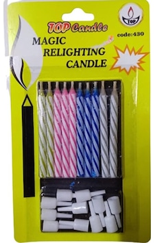Magıc Relıgh Candle Sönmeyen Mum 10'lu
