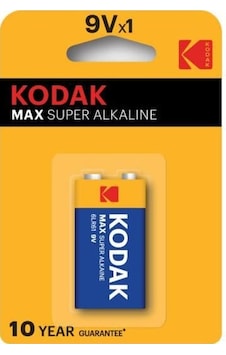 Kodak Max 6LR61 Alkalin 9V Pil Kodak Max 6LR61 Alkalin 9V Pil