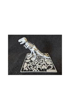 Beyaz Dinozor İskeleti Model Kiti - Kendin Yap Dıy Eğlenceli Masaüstü Dekorasyon Süsü, Birleştirilebilir T-rex Maket Oyuncak, Tarih Öncesi Canlılar Koleksiyonu Ve Yaratıcı Hediye 16x16 Cm Beyaz Dinozor İskeleti Model Kiti - Kendin Yap Dıy Eğlenceli Masaüstü Dekorasyon Süsü, Birleştirilebilir T-rex Maket Oyuncak, Tarih Öncesi Canlılar Koleksiyonu Ve Yaratıcı Hediye 16x16 Cm