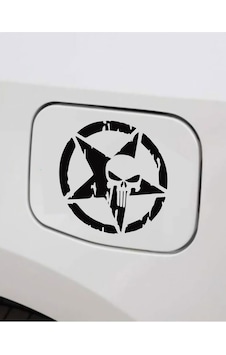 Kurukafa Depo Kapağı Özel Yeni Sticker 11cm Kurukafa Depo Kapağı Özel Yeni Sticker 11cm