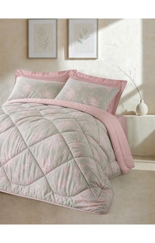 Cotton Box Saten Çift Kişilik Uyku Seti Betula Pudra Cotton Box Saten Çift Kişilik Uyku Seti Betula Pudra