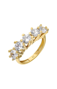 Chavin 5 Taş 3.75 Carat Taşlı 4.7 G Altın Zirkon Yüzük Du38 Chavin 5 Taş 3.75 Carat Taşlı 4.7 G Altın Zirkon Yüzük Du38